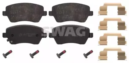 84 91 6649 SWAG Комплект тормозных колодок, дисковый тормоз